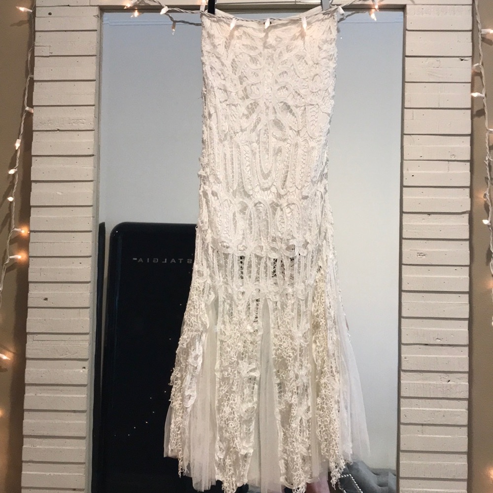 Free People lace maxi skirt - Picture 4 of 7